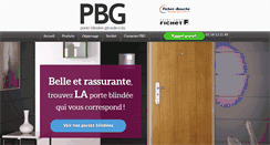 Desktop Screenshot of porte-blindee-gironde.com